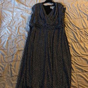 Black Polkadot dress